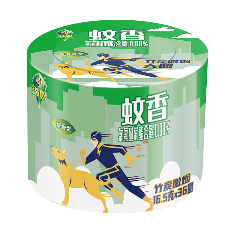 獵獸竹炭微煙蚊香