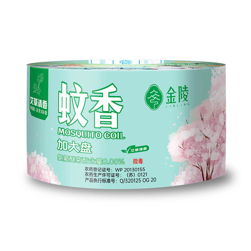 金陵植物加大盤艾草清香蚊香