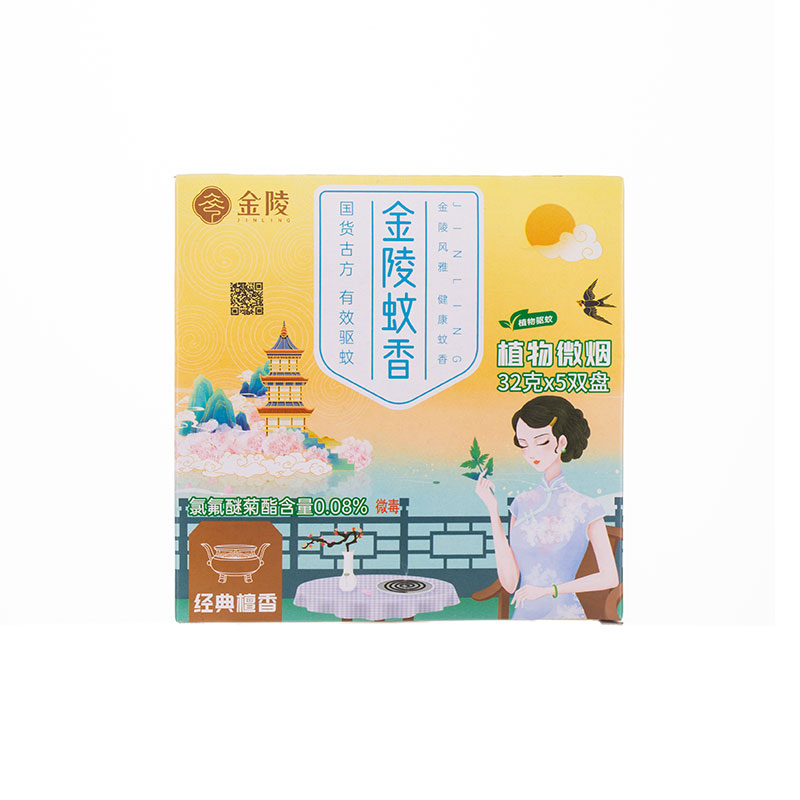 金陵微煙加大盤經(jīng)典檀香蚊香