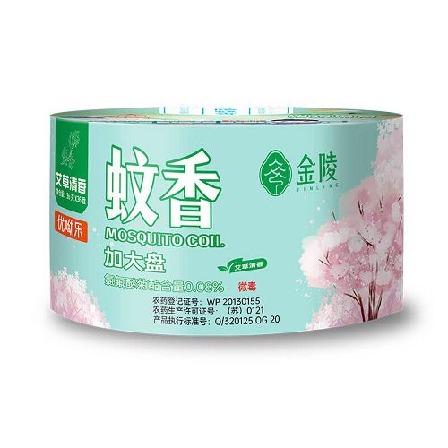 金陵優(yōu)呦樂加大盤艾草清香蚊香