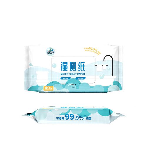 巧白濕廁紙