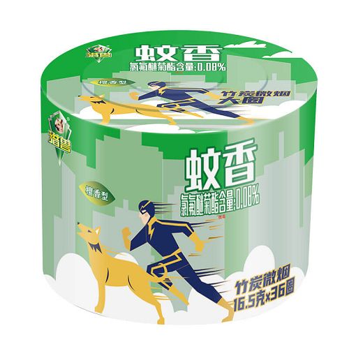 獵獸竹炭微煙蚊香