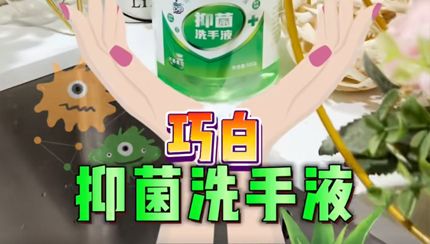 巧白蘆薈抑菌洗手液